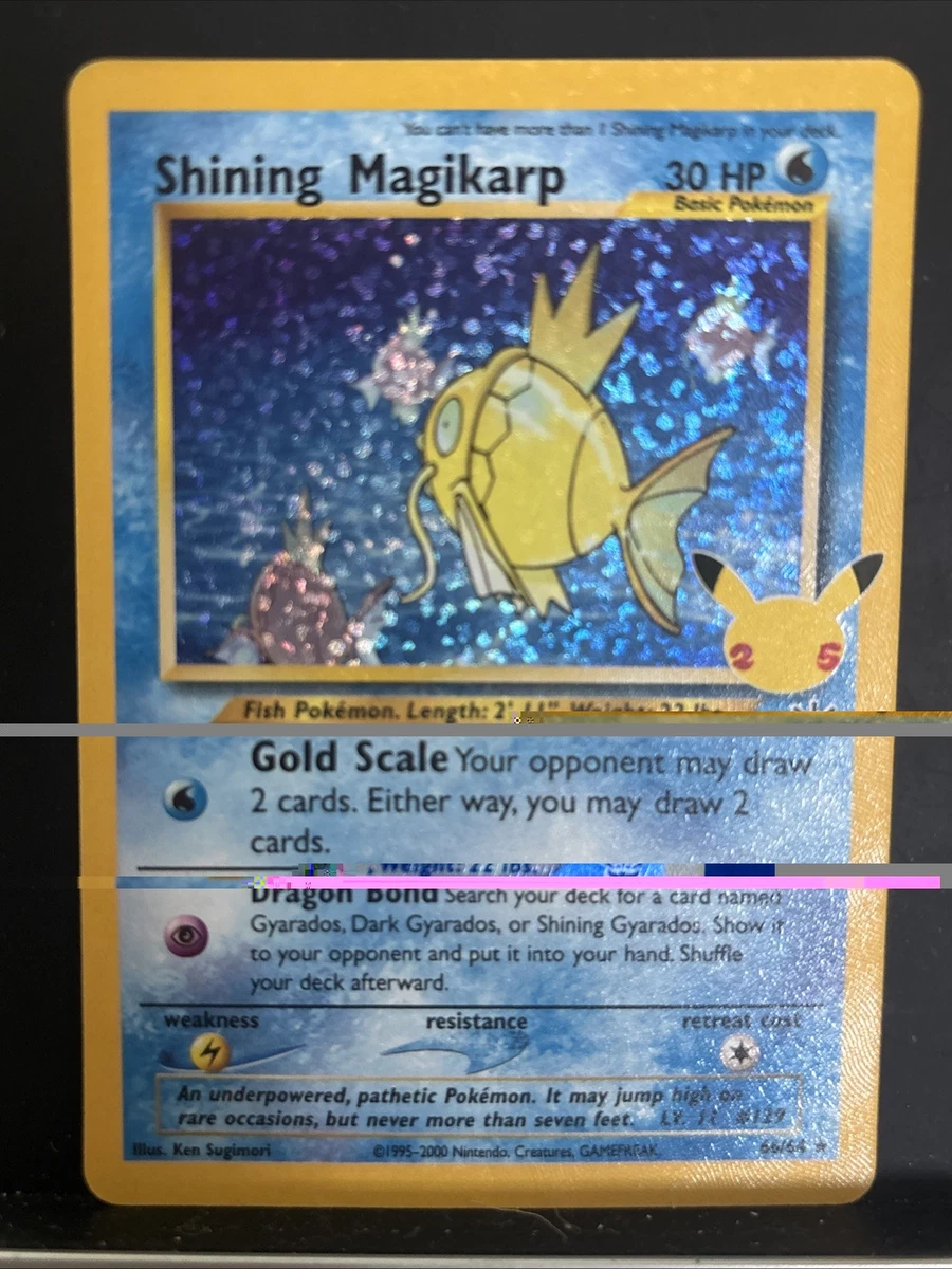 ひかるコイキング　shining magikarp 66/64 英語　海外 Shining Magikarp 66/64 Celebrations: Classic Collection for sale