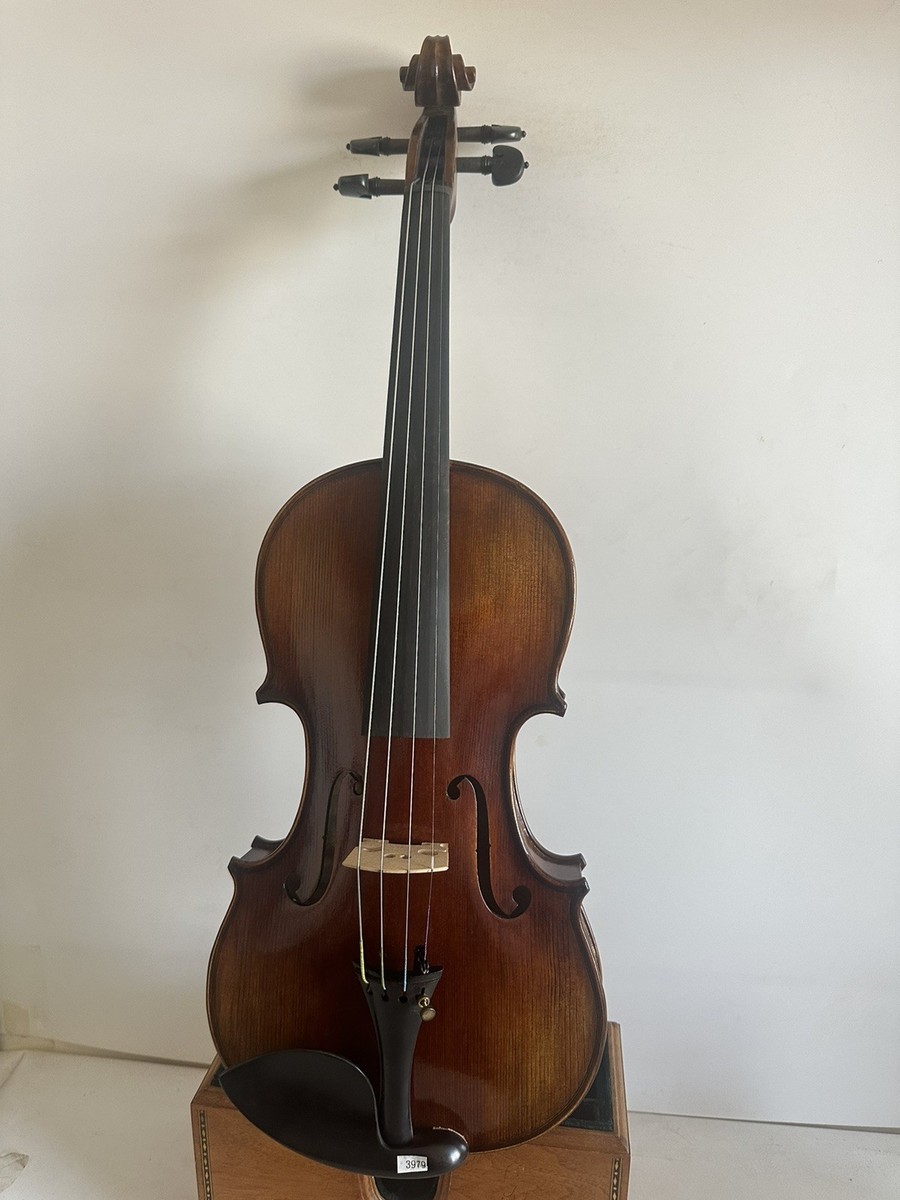 Top Grade 4/4 violin 1pc solid flamed maple back spruce top hand