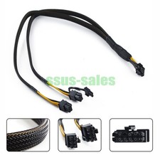 Mini 12Pin To 6 8Pin GPU Power Cable For Dell PowerEdge R750 R7525 Server RTX