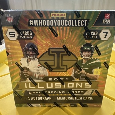 2021 Panini Illusions NFL Trading Cards  Box  ( 1 Auto or Memorabilia)  
