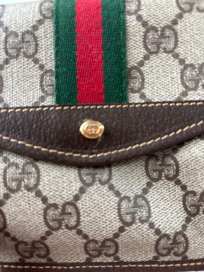 GUCCI  Pouch GG Pattern Sherry Line — image 6