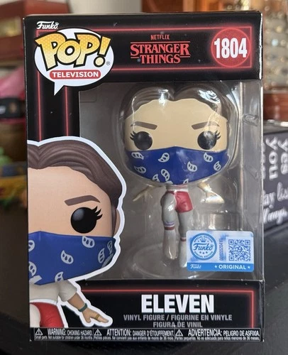 Funko Pop Stranger Things: Floating ELEVEN #1804 Walmart Exclusive w/Protector