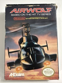 Airwolf (Nintendo, NES) Complete CIB - Tested