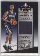 2017 Panini Player of the Day Rookie Materials Wade Baldwin IV #14 5x8