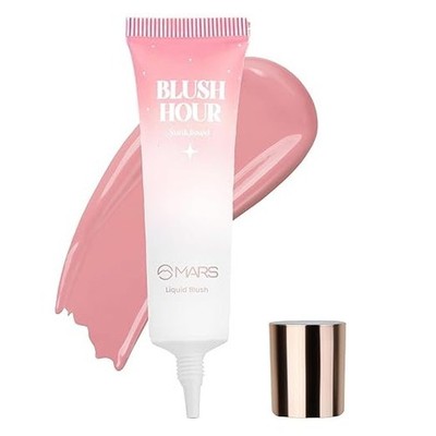 MARS PREMIUM Liquid Blush Hour | Dewy-Matte Finish | Hochpigmentiert | Lightwei