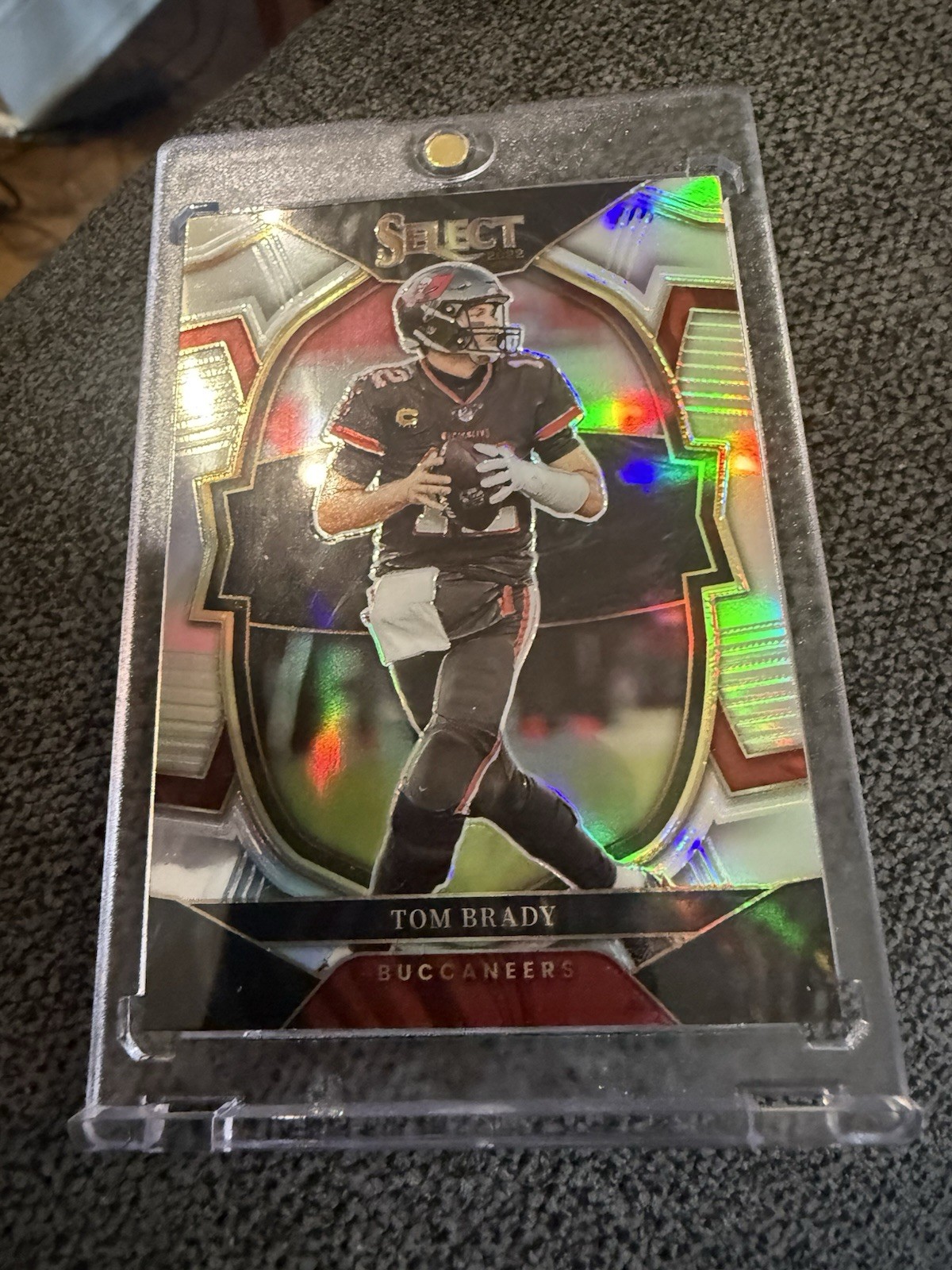 2022 Panini Select - Concourse Tom Brady #26 Silver Prizm