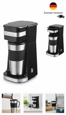 Bestron Kaffeemaschine Mit Isolierbecher, Camping Kaffeemaschine Für Gemahlenen