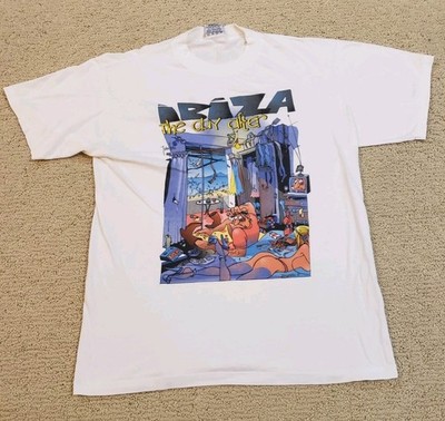 Vintage iBiza The Day After Wild Night Of Partying T Shirt Large