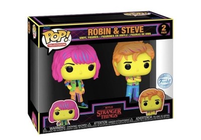 Robin & Steve Stranger Things 2er Pack - Backlight Funkop Season 4 BRANDNEU