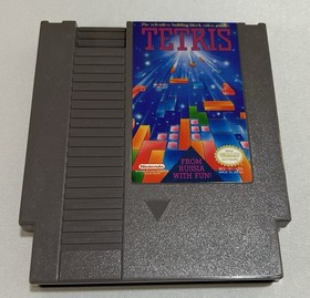 Nintendo Tetris Puzzle Single Player Nintendo NES NTSC-U/C Authentic and Tested