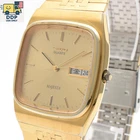 Vintage SEIKO Majesta 9063-5010 Men’s Quartz Watch Gold Square Case [Exc+5]