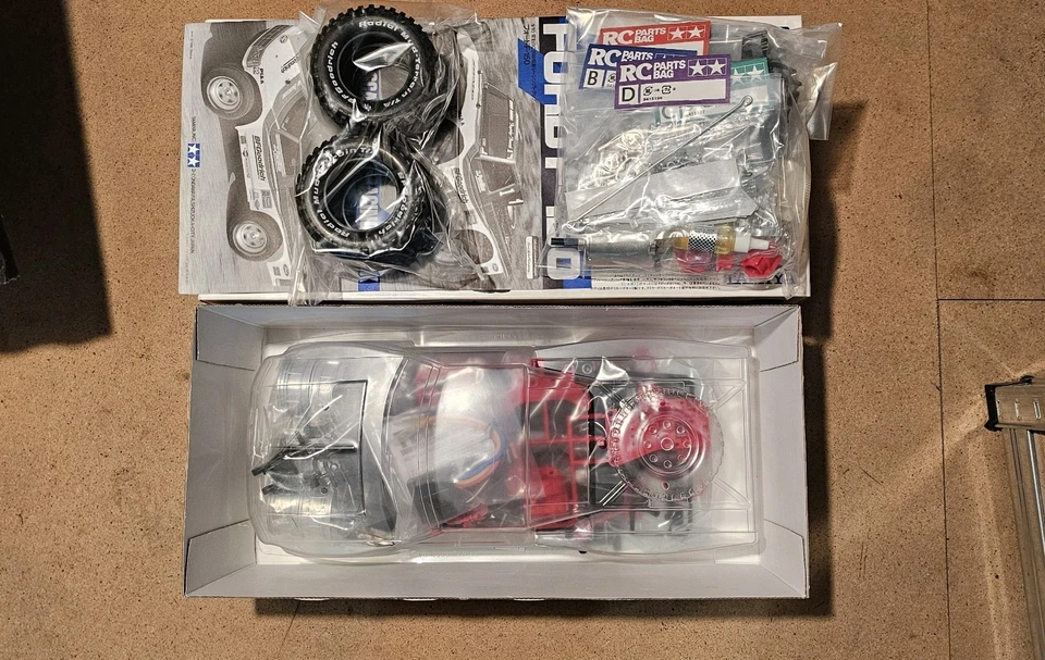 Tamiya Ford F 150, 58161, NIB 1995 Vintage Neu. - Bild 3 von 4