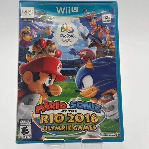 New ListingNintendo Wii U - Mario & Sonic At The Rio 2016 Olympic Games Video Game