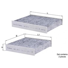 ORIGINAL® Knecht Filter, Innenraumluft Aktivkohle für Citroën C3 II C4 CACTUS