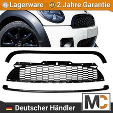 Mini Cooper R56 R57 R58 R59 Frontgrill Kit 3-teilig 2006-2009 hochGlanz Schwarz
