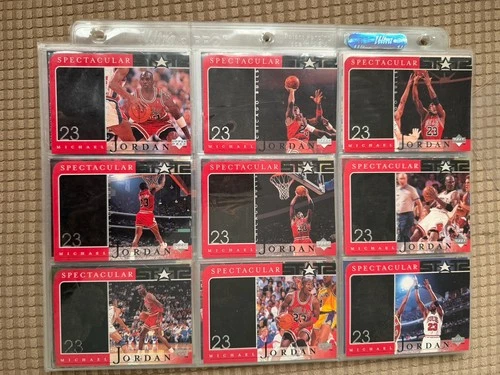 Michael Jordan 83 Card Lot Fleer Spectacular Stats Retro MJ Commemorative UD