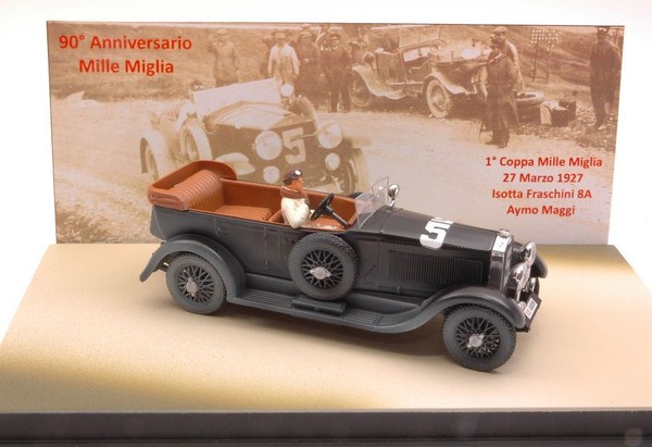 Rio 1/43 Isotta Fraschini Mille Miglia 1927 Maggi Statisches Modell Diecast-image