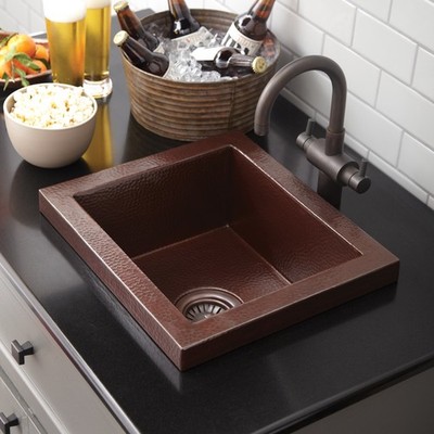 Native Trails CPS232 Manhattan Bar and Prep Sink Antique Copper