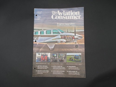 #ad #ad The Aviation Consumer Magazine October 2022 Issue 10 Engine Upgrades $4.99