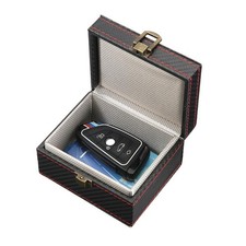 Car Key Signal Blocker Box Compatible with Faraday Box for Car Keys,Carbon Fi...