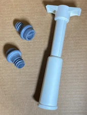 Vacu Vin Wine Saver Stoppers with Vacuum Pump and 2 Corks