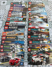 Lego Speed Champions Instruction booklets (A)