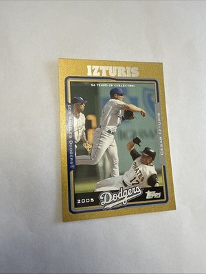 2005 Topps Gold #223 Cesar Izturis # d/2005