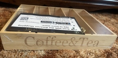 MinBoo Bamboo 25-36 K Cup Holder Tea Bag Drawer Countertop Coffee Pod Holder  A