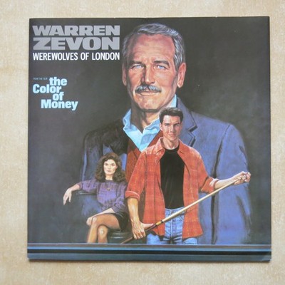 WARREN ZEVON Werewolves Of London UK 7'' Asylum Records 1987 Ex