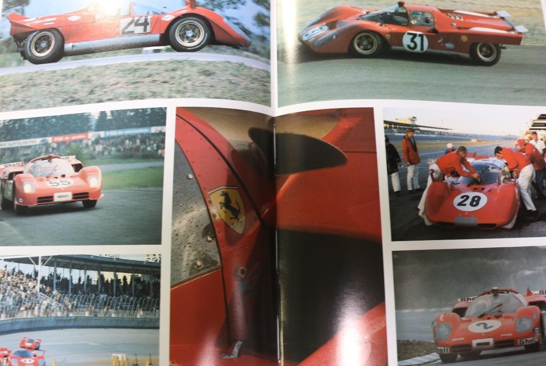 超希少 洋書フェラーリ312＆512スポーツカーレーシング