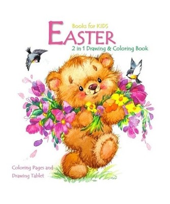Easter Books for Kids: 2 Books in 1 Easter Activity Book 