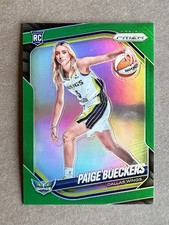 2025 Panini Prizm WNBA Paige Bueckers #147 Rookie RC Green Prizm Dallas Wings