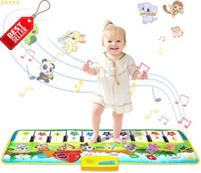 Piano Mat 39.5"x14" 8 Sounds Musical Touch Play Dancing Mat Toddlers US