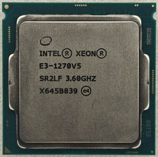 Intel Xeon E3-1270 V5 SR2CP SR2LF 3.6GHz 4Cores 80W LGA 1151 CPU Processor