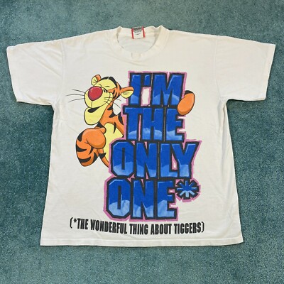 VINTAGE Tigger Wonderful Thing About Tiggers Shirt Medium