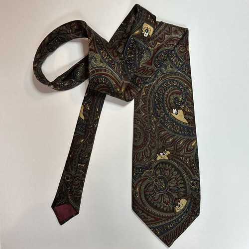 Three Vtg Cartoon Character Neckties. Disney, Looney Tunes Mickey Mouse, Taz - Picture 4 of 13