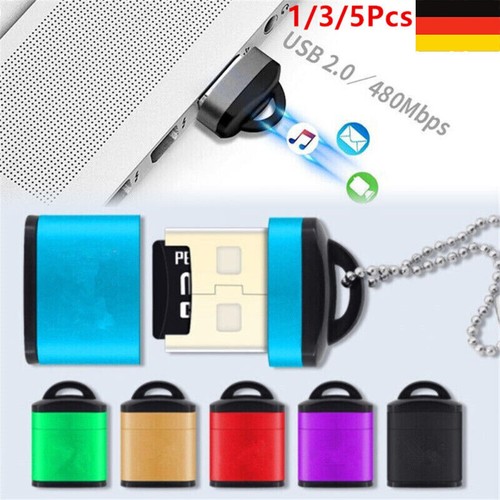 2-10 szt. czytnik kart USB czytnik kart micro SD adapter 2.0 MicroSD SD SDHC TF T-Flash - Zdjęcie 5 z 14