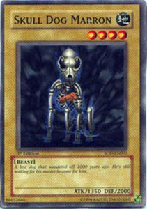 Skull Dog Marron - SOD-EN003 - Common - 1st Edition x3 - Near Mint