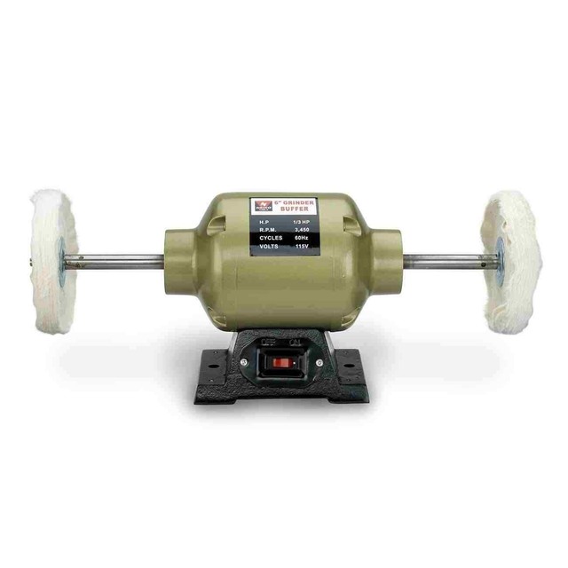 Neiko A Long Shaft Benchtop Grinder Buffer 6 Inch 2
