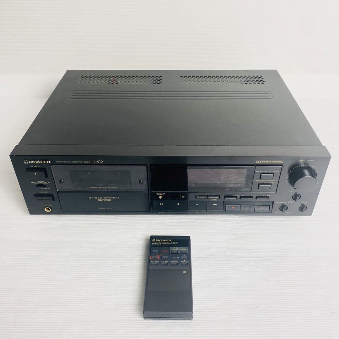 Pioneer 3 head cassette deck T-616 From Japan | eBay Pioneer 3 head cassette deck T-616 From Japan | eBay
