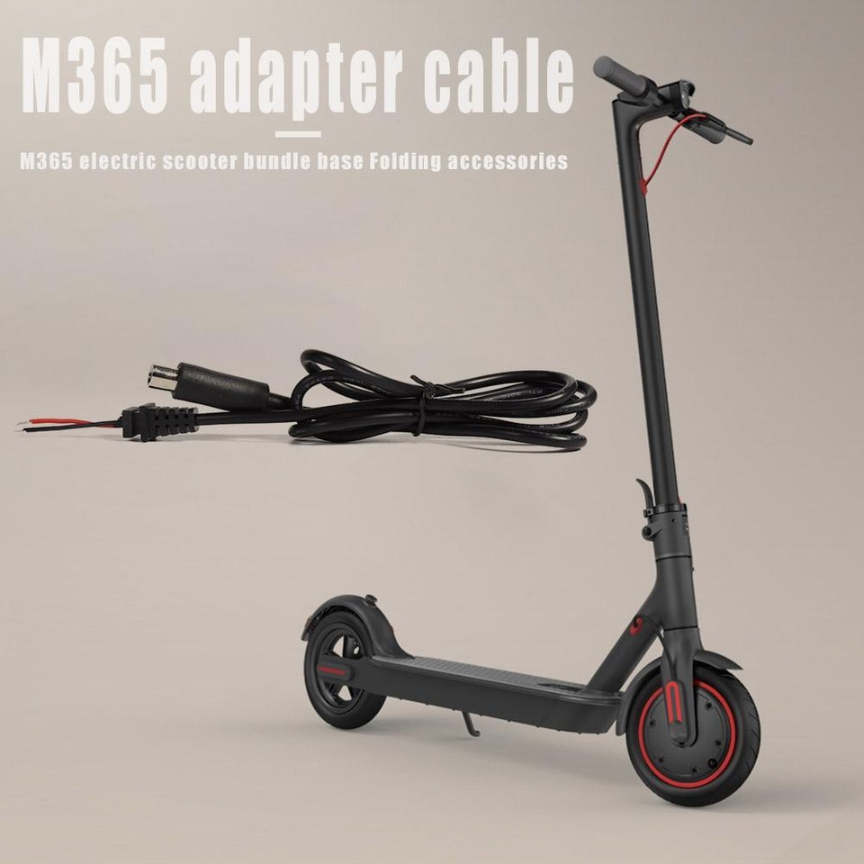 Cordon de chargeur premium et couvercle port de charge pour scooters électrique