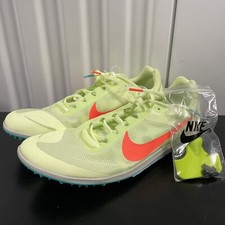 Nike Zoom Rival D Men Track Racing Spikes Barely Volt Green Sz 13 907566-700 New