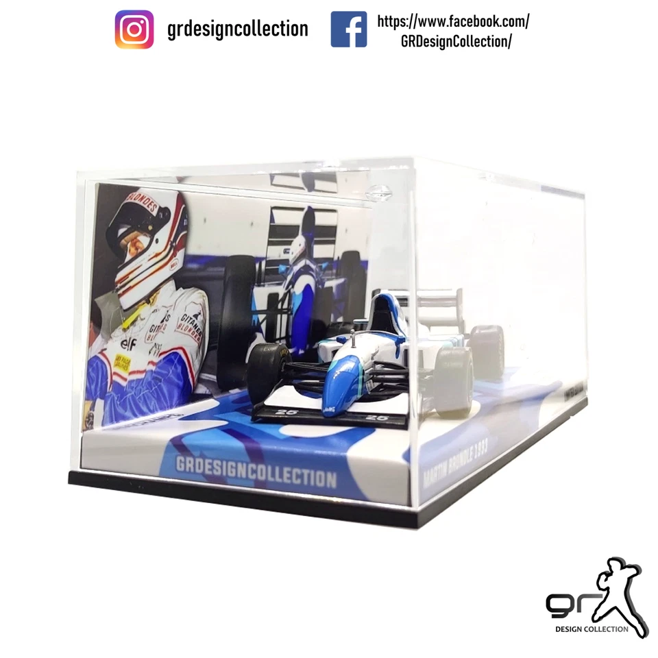 Martin Brundle - Ligier JS39 - F1 1993 Hugo Pratt Livery / Altaya - IXO / 1:43 - Immagine 3 di 4