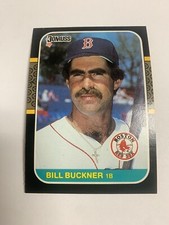 1987 Donruss Bill Buckner Boston Red Sox