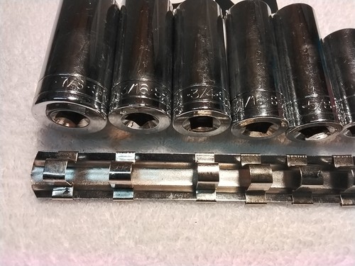 8PC S-K 3/8" Drive DEEP SOCKET SET SAE - Picture 5 of 7