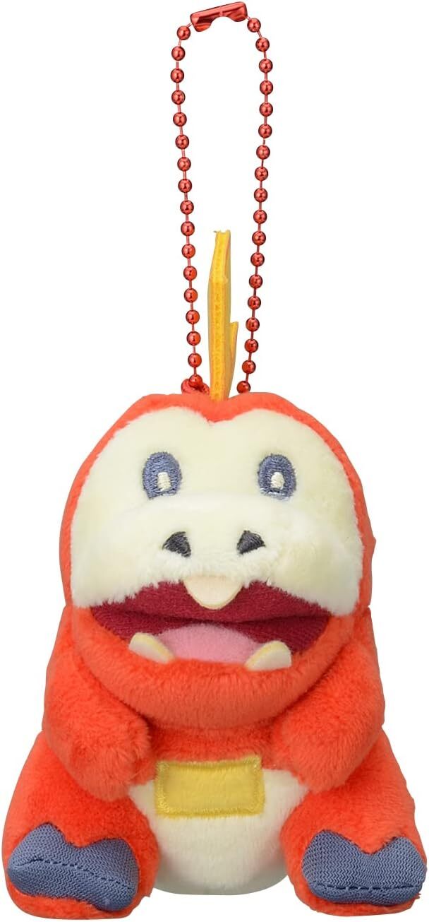 Llavero de peluche Pokemon Center - Fuecoco 4,3 pulgadas Fire Cocodrilo Paldea Go Japón