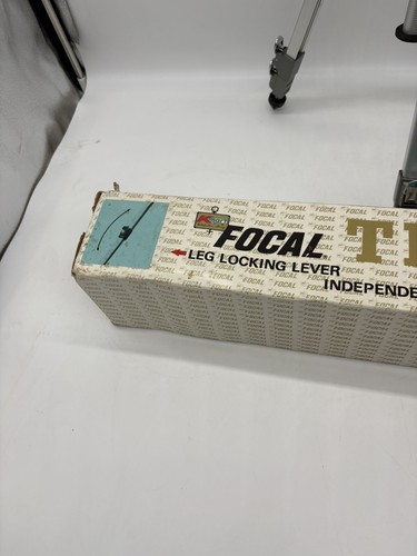 Vintage Focal Brand Tripod 3way Panhead Code no. 20-08-45 Max 55-59" Kmart Box - Picture 4 of 11