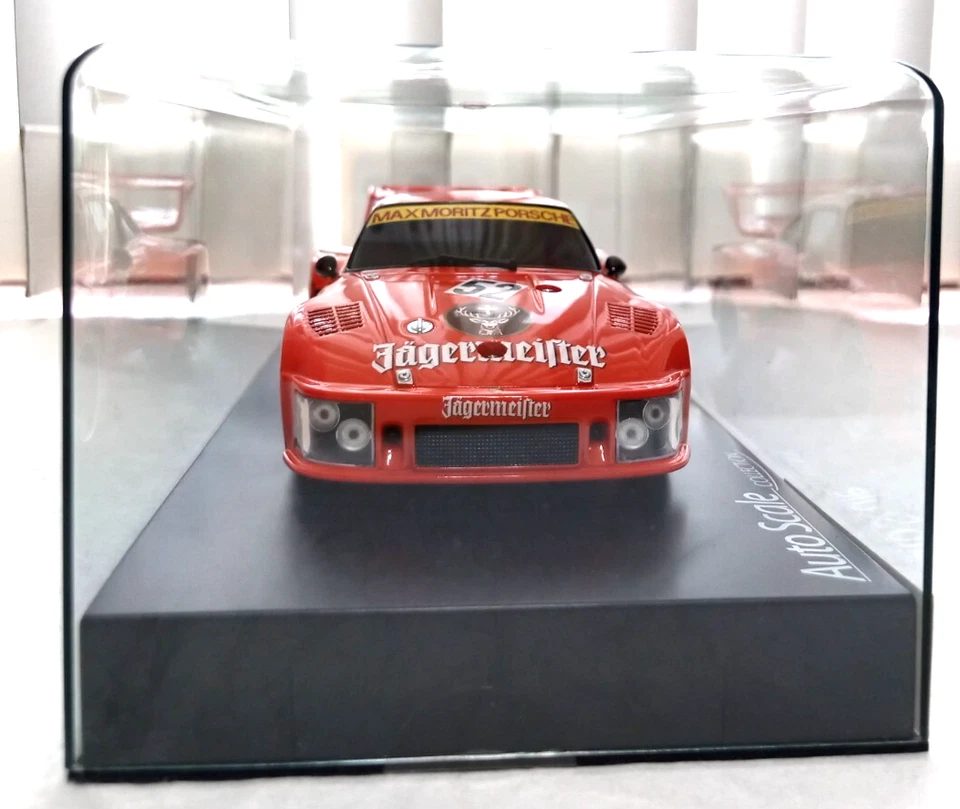 Kyosho Mini-Z Porsche 935 Turbo 1977 Jaegermeister No.52 1:27 Scale #MZG114J a - Image 4 of 4