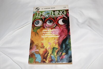 The Thing From Outer Space, John W. Campbell, Tandem, 1966, PB, Vintage and RARE