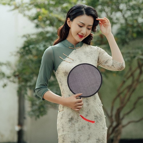 3 Pcs Folding Fan Baby Summer Round Foldable Hand Disc Cool Party - 第 3/12 張圖片